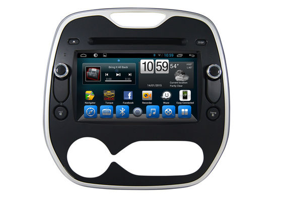ประเทศจีน  Captur Two Din Car Multimedia And Navigation System Support GPS / Glonass ผู้ผลิต