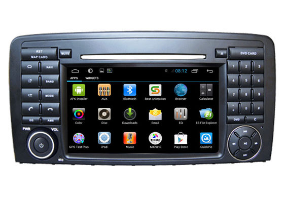 ประเทศจีน 2D In Radio Players Car GPS Navigation System For Mercedes Benz R Class Android Quad Core ผู้ผลิต