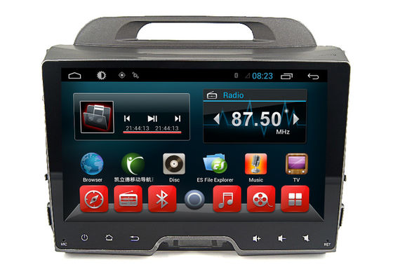 ประเทศจีน 2 Din Auto Radio Bluetooth Kia DVD Player Sportage 9 Inch Touch Screen ผู้ผลิต