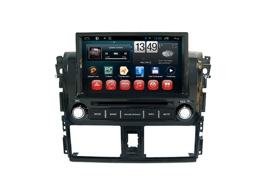ประเทศจีน Toyota Yaris Double Din Multimedia Gps Navigation For Cars CE FCC ผู้ผลิต
