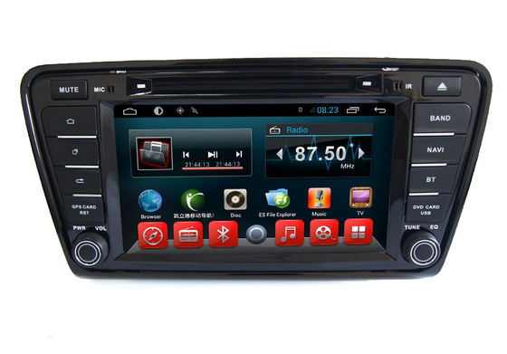 ประเทศจีน Android Car Dvd MP3 MP4 Player VW GPS Navigation System Skoda Octavia A7 Car ผู้ผลิต