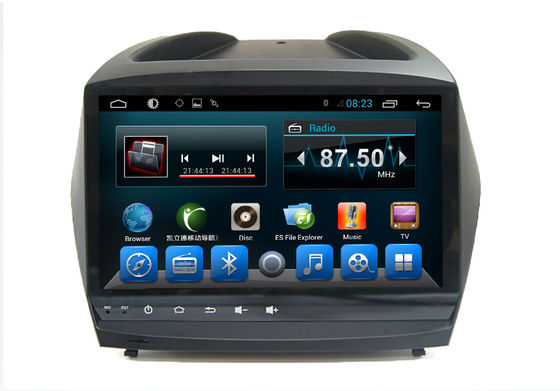 ประเทศจีน Android 4.4 Quad Core Car Dvd Stereo Player  IX35 2012 Vehicle GPS System ผู้ผลิต