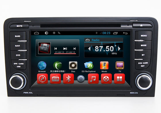 ประเทศจีน 2 Din Central Entertainment System Android Car Navigation Audi A3 S3 RS3 With Bluetooth ผู้ผลิต