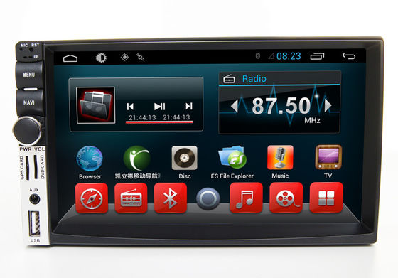 ประเทศจีน 2 Din Car Radio Stereo DVD Player Car GPS Navigation System 7 Inch ผู้ผลิต