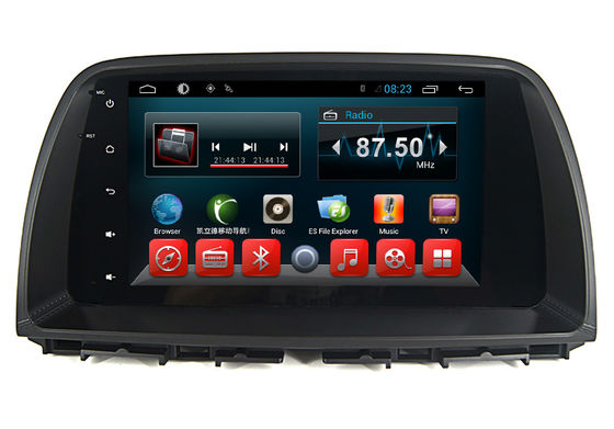 ประเทศจีน Mazda 2 Din Car DVD Central Multimidia GPS Radio System For CX-5 Android Touch Screen ผู้ผลิต