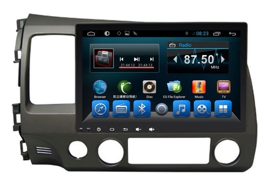 ประเทศจีน Double Din Radio Car PC Bluetooth Dvd Player Civic 2006-2011 Big Screen ผู้ผลิต