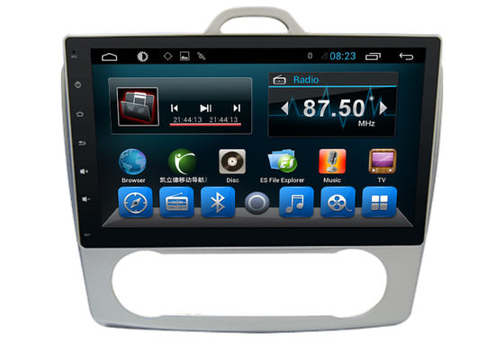 ประเทศจีน 10.1 Inch Android Quad Core  FORD DVD Navigation System Car GPS Navi For Focus ผู้ผลิต