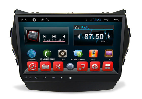 ประเทศจีน Touch Screen Android Double Din Car Dvd Navigation Multimedia System for IX45 ผู้ผลิต