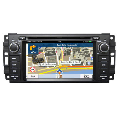 ประเทศจีน 6.2 Inch Touch Screen Car Radio Dvd Player / Dvd Gps Navigation System For Jeep ผู้ผลิต