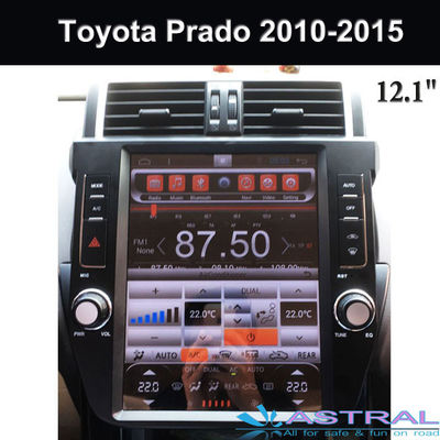ประเทศจีน Automotive Android Multimedia Kitkat Toyota GPS Navigation Tesla Touch Screen Prado 2010 2015 ผู้ผลิต