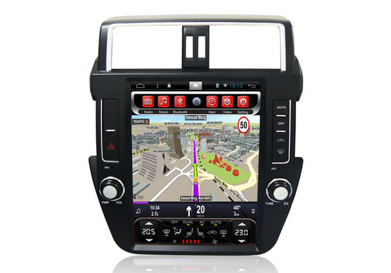 ประเทศจีน Vertical Screen Central Entertainment System Toyota GPS Navigation Prado 2015 2010 ผู้ผลิต