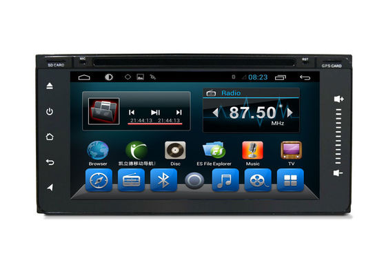 ประเทศจีน Android 6.0 Car Dvd Player with gps navigation Toyota Headunit Multimedia System ผู้ผลิต