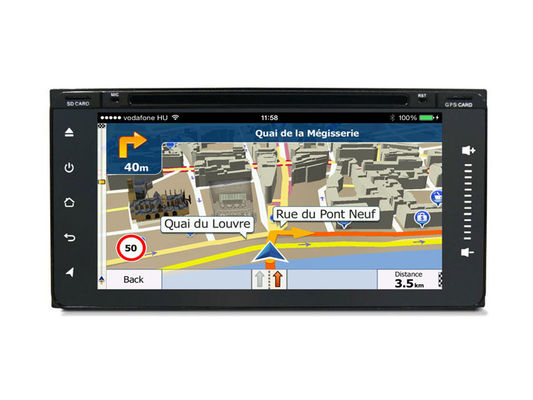 ประเทศจีน Mirror Link Touch Screen Car Dvd Player For Toyota Universal , Toyota Navigation System ผู้ผลิต