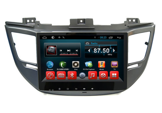 ประเทศจีน HD 1024*600 Touch Hyundai Dvd Player , Tucsonix35 2016 In Dash Car Stereon Radio Gps ผู้ผลิต