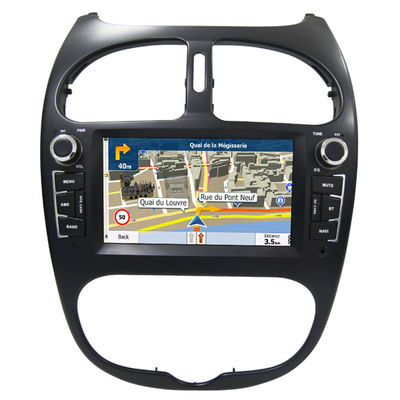 ประเทศจีน Peugeot 206 GPS Navigation Car Multimedia DVD Player With Android / Windows System ผู้ผลิต