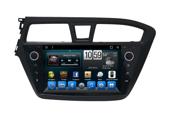 ประเทศจีน Android 7.1 2 Din Car Radio Hyundai DVD Player Bluetooth GPS Head Unit for I20 ผู้ผลิต