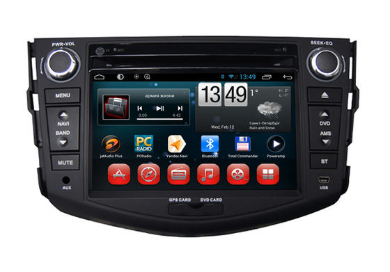 ประเทศจีน โตโยต้า RAV4 GPS นำทาง Android รถยนต์เครื่องเล่นดีวีดีระบบควบคุมพวงมาลัย BT TV Radio ผู้ผลิต