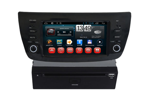 ประเทศจีน ทีวี iPod 3G WIFI HD FIAT ระบบนำทาง Android รถยนต์เครื่องเล่นดีวีดีสำหรับ Fiat Doblo ผู้ผลิต