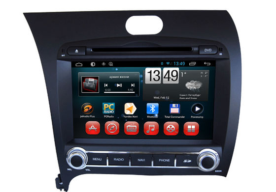 ประเทศจีน 3G WIFI Bluetooth Cerato K3 Forte 2013 เครื่องเล่น DVD KIA เครื่องเล่น Android GPS Navigation สำหรับรถยนต์ ผู้ผลิต
