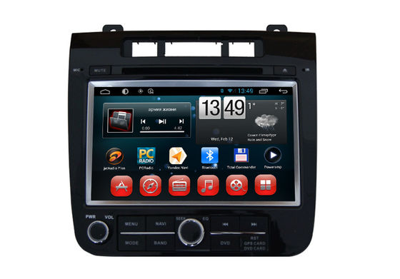 ประเทศจีน VW Touareg Volkswagen GPS ระบบนำทาง Android OS เครื่องเล่นดีวีดี SWC BT Radio TV ผู้ผลิต