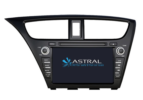 ประเทศจีน iPod 2014 Civic Hatch กลับระบบนำทาง HONDA ใน Dash Car เครื่องเล่นดีวีดี GPS Tracker ผู้ผลิต