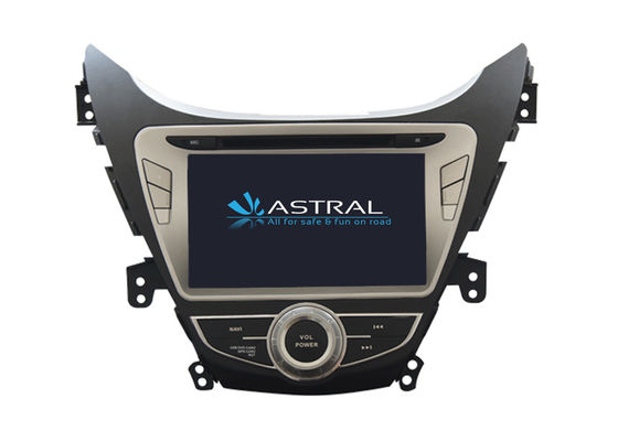 ประเทศจีน Auto Media เครื่องเล่น DVD HYUNDAI เครื่องเล่นวิทยุระบบนำร่อง Elantra GPS 3G iPod TV RDS ผู้ผลิต