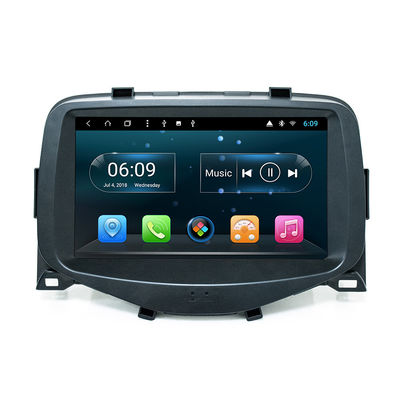 ประเทศจีน 8 นิ้ว Toyota Aygo 2013-2018 หน้าจอสัมผัสเครื่องเสียงรถยนต์วิทยุ GPS Navigator พร้อม CarPlay 4G SIM Mirror-Link ผู้ผลิต