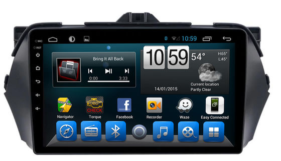 ประเทศจีน Ciaz Android Car SUZUKI Navigator 9 &quot;4G SIM Bluetooth WiFi DSP รองรับ Camer Rear ผู้ผลิต