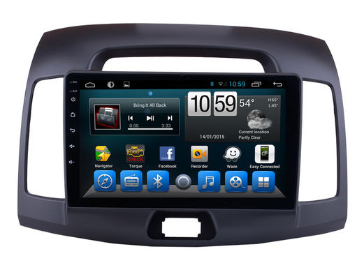ประเทศจีน WIFI บลูทู ธ วิทยุ Android Car Media Player 9 นิ้ว Hyundai Elantra 2007-2011 ผู้ผลิต