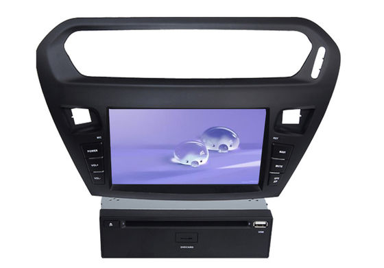ประเทศจีน วิทยุ GPS รถยนต์ Citroen DVD Player สำหรับ Elysee Support ระบบควบคุมพวงมาลัย ผู้ผลิต