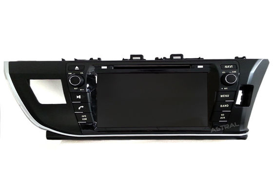 ประเทศจีน 2 Din Car Video Player Toyota GPS Navigation for Corolla 2013 Right ผู้ผลิต