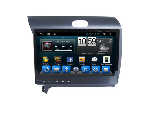 ประเทศจีน Sat Nav 2 Din Car Stereo For KIA K3 With Navigation , Android Car Dvd Player ผู้ผลิต