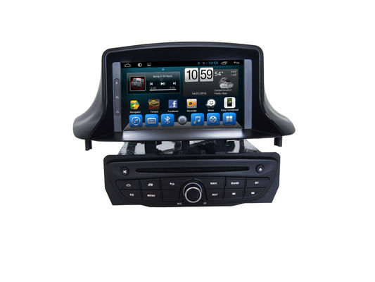 ประเทศจีน 2din GPS Car Navigation System DVD Audio Stereo Touch Screen For  Megane ผู้ผลิต