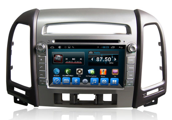 ประเทศจีน Android Car GPS Glonass Navigation Hyundai DVD Player Santa Fe 2010-2012 High level ผู้ผลิต