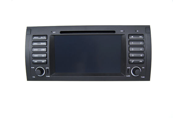 ประเทศจีน 7 Inch Touch Screen Central Stereo Radio Car Navigation Systems In Dash For BMW E39 Car ผู้ผลิต