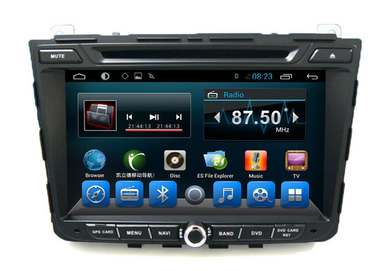 ประเทศจีน Quad Core 8 Inch Car GPS Navigation HYUNDAI DVD Player for IX25 Stereo Radio ผู้ผลิต
