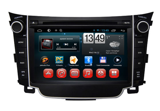ประเทศจีน 7 Inch Car DVD Radio Bluetooth HYUNDAI DVD Player for i30 ผู้ผลิต