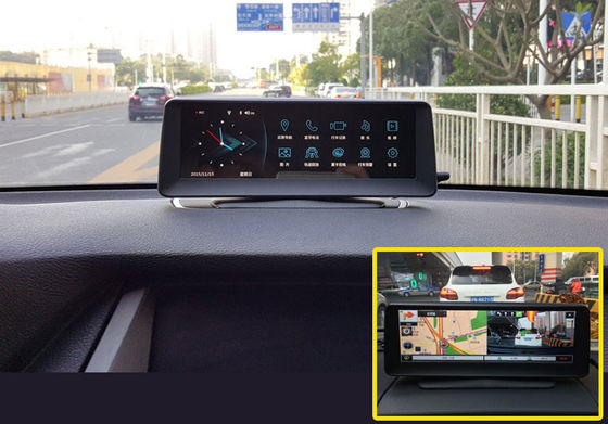 ประเทศจีน On Dash Car DVR Car Reverse Parking System Buit In Gps Navigation with ADAS 8 Inch Screen ผู้ผลิต