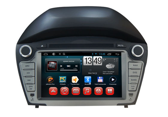 ประเทศจีน Hyundai เครื่องเล่นดีวีดี IX35 2014 หน้าจอสัมผัสแบบ Capacitive Bluetooth SWC Wifi GPS 3G ผู้ผลิต