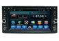 Black 2 Din Car Dvd Player GPS Navigation System For Toyota Universal ผู้ผลิต