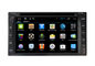 6.2inch Universal Double Din ระบบนำทางรถยนต์ Android TPMS WIFI 3G OBD BT TV iPod ผู้ผลิต